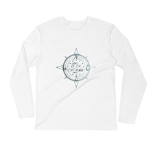 Blue Compass Logo Long Sleeve T-Shirt