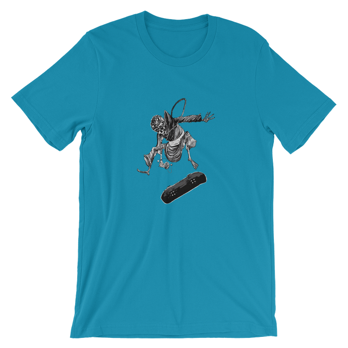 Tibetan Monk Doing Kick Flip T-Shirt