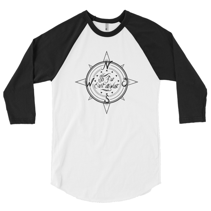 Black Compass Logo Raglan T-Shirt