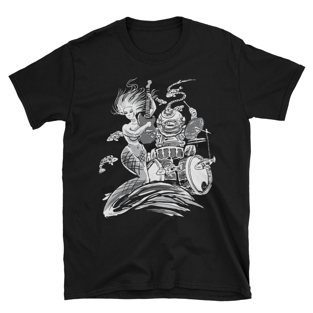 Mermaid On Guitar T-Shirt